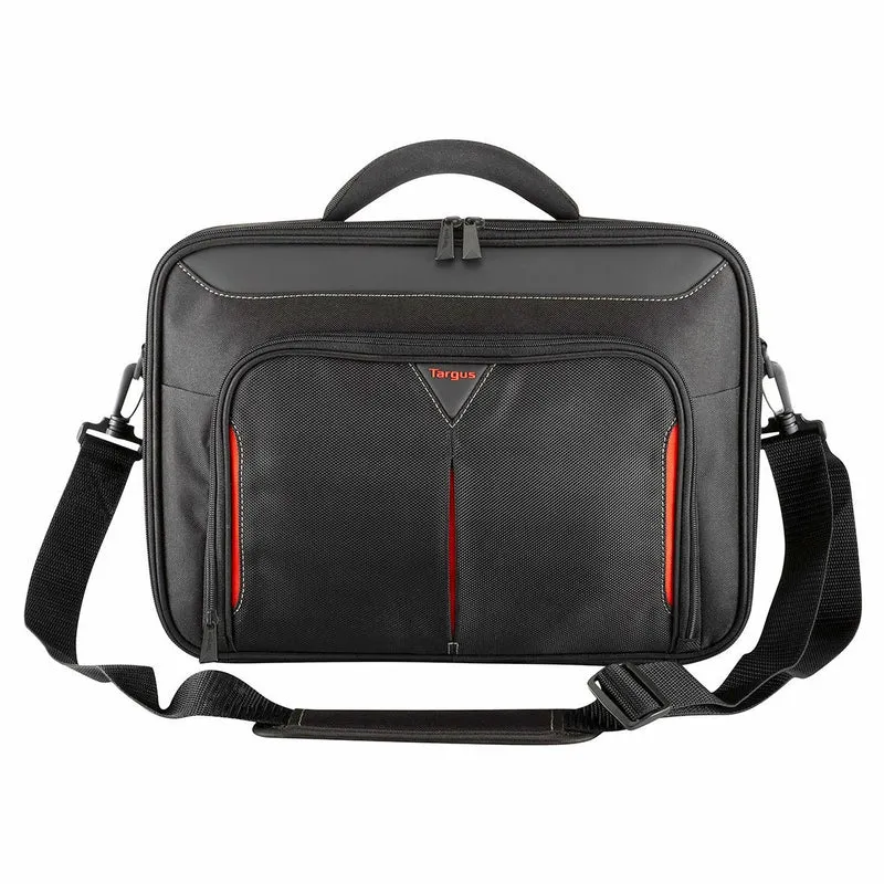 Classic+ Clamshell Case 14" - Schwarz/Rot