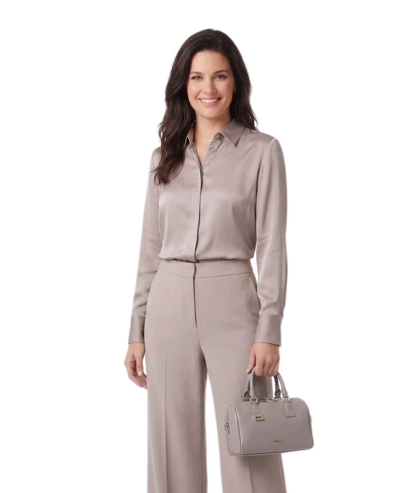 Furla Olivia Mini Handtasche cachemire gray