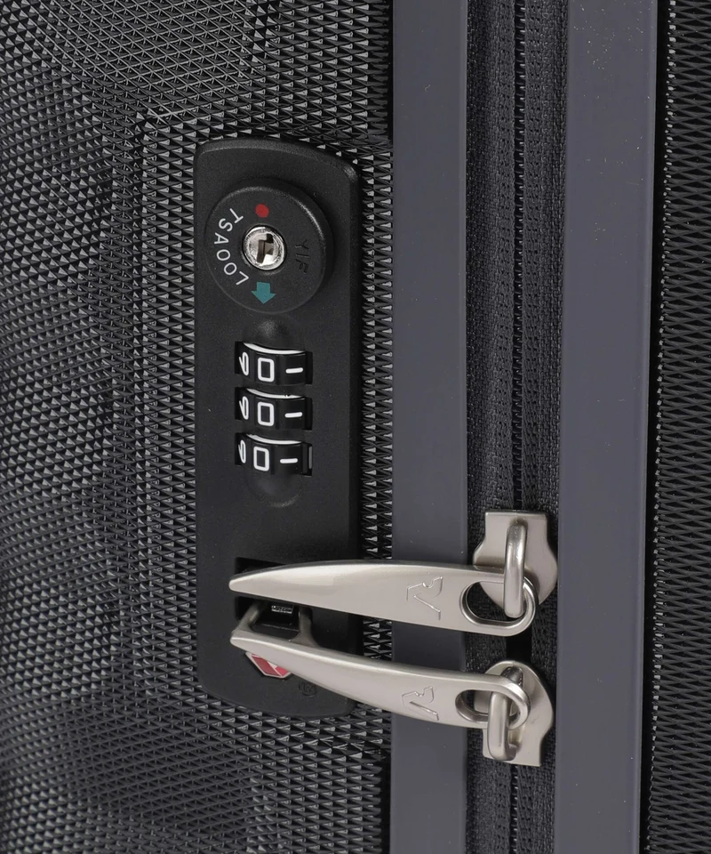 Roncato UNO Zip 4-Rollen Trolley nero