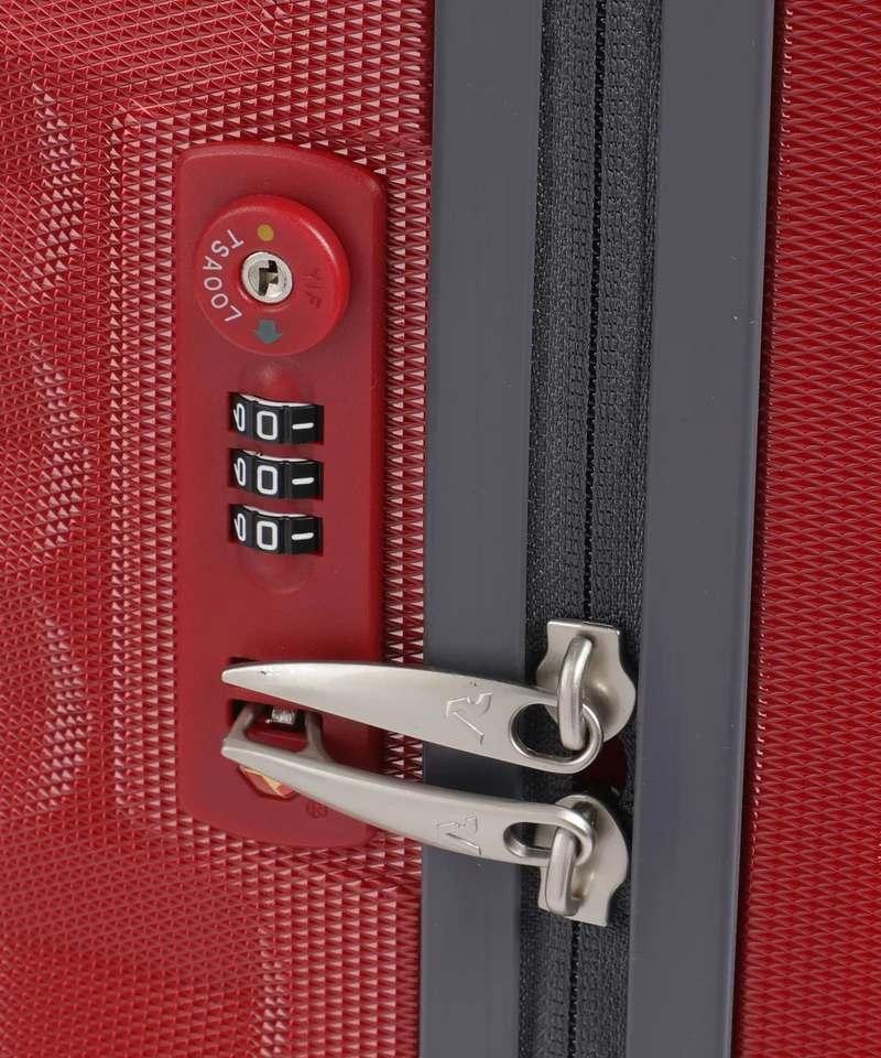 Roncato UNO Zip 4-Rollen Trolley rubino