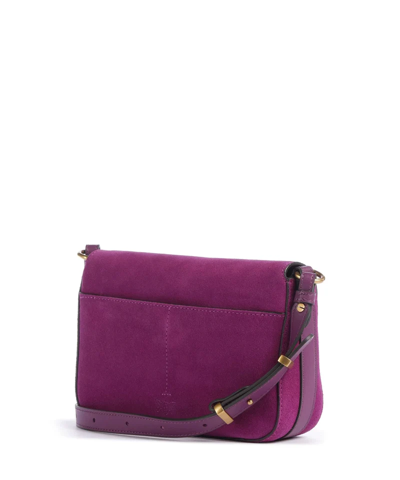 Pinko Love Mini Umhängetasche violet/gold