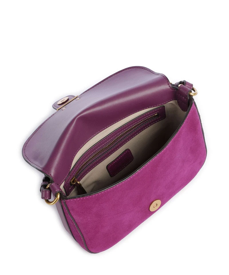 Pinko Love Mini Umhängetasche violet/gold