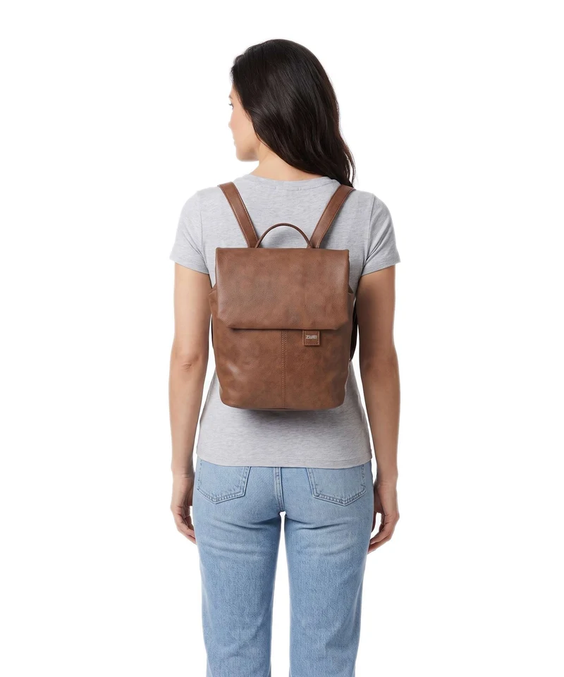 Zwei Mademoiselle.M MR8 Rucksack cognac
