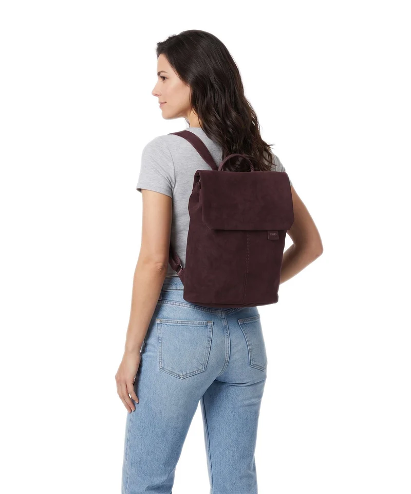 Zwei Mademoiselle.M MR13 Rucksack nubuk/bordeaux