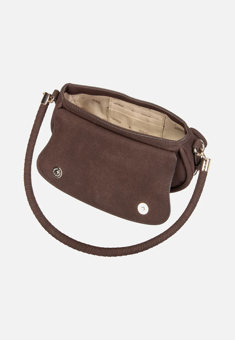 Danya Flap Shoulder Espresso - Umhängetasche