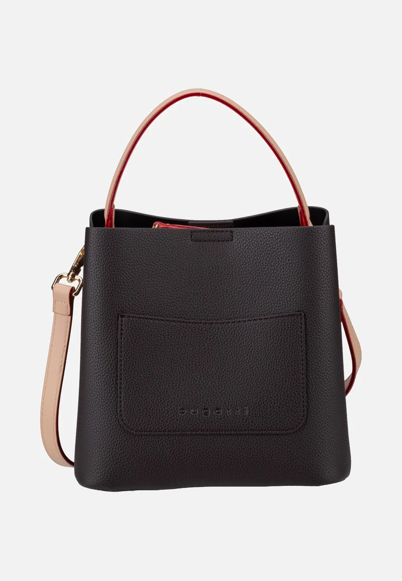 Ella Top Handle Bag Darkbrown - Satchel