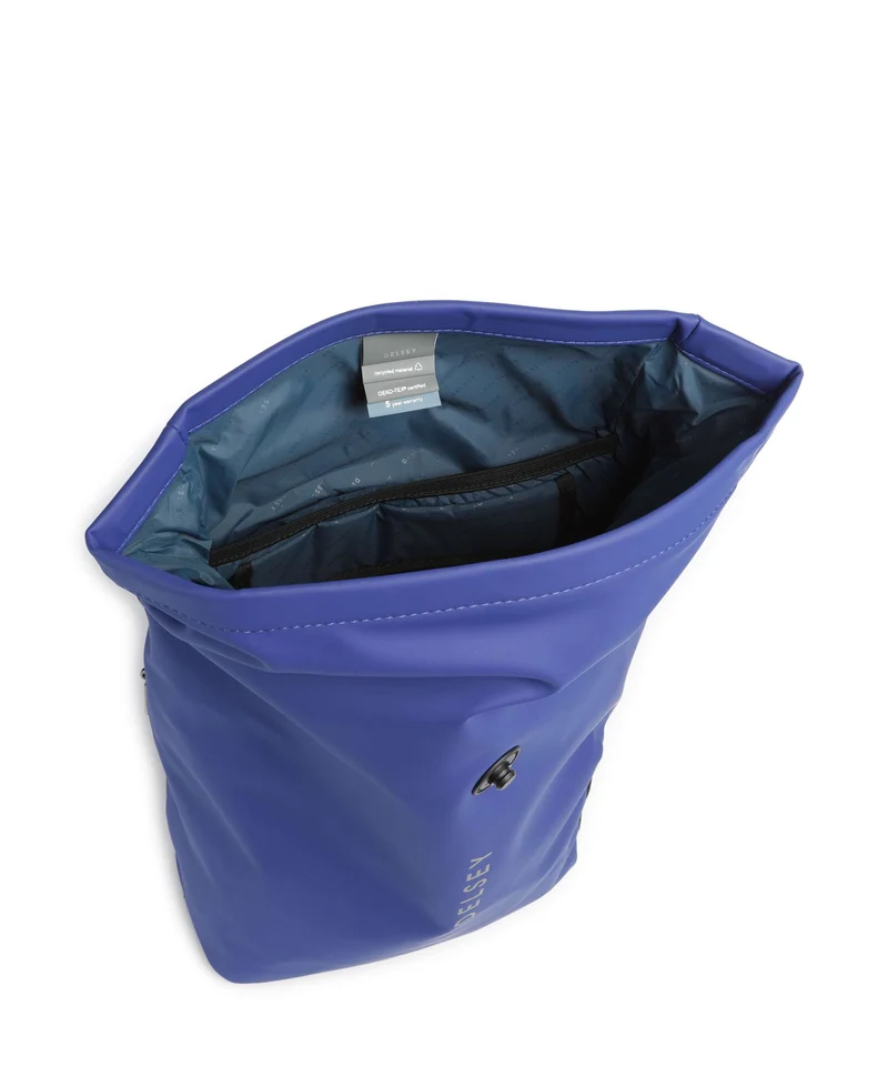 Delsey Paris Turenne Soft Rolltop Rucksack electric blue