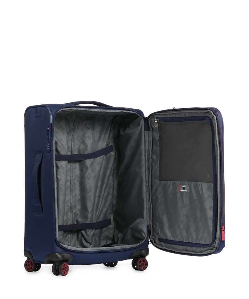 Roncato Move 4-Rollen Trolley blu oltremare