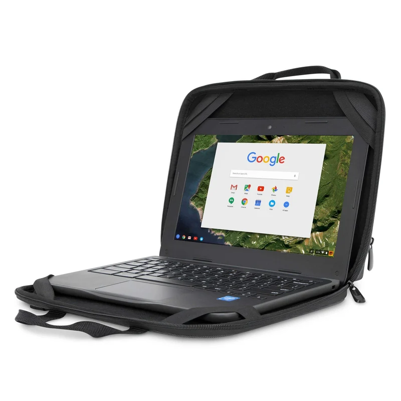 Work-in Essentials Case für Chromebook™ 13"-14" - Schwarz/Grau