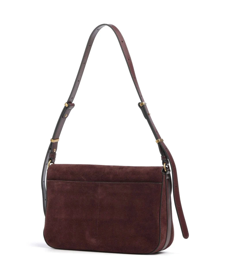 Pinko Love Classic Schultertasche burgundy/gold