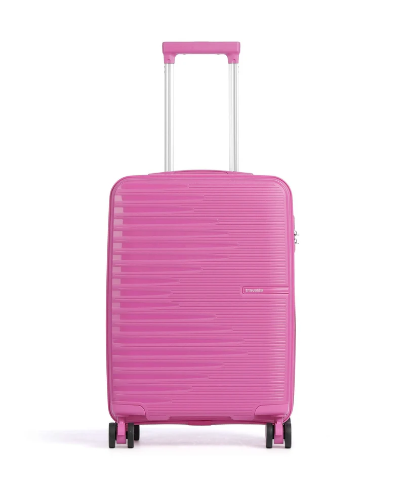 Travelite Pacific 4-Rollen Trolley pink