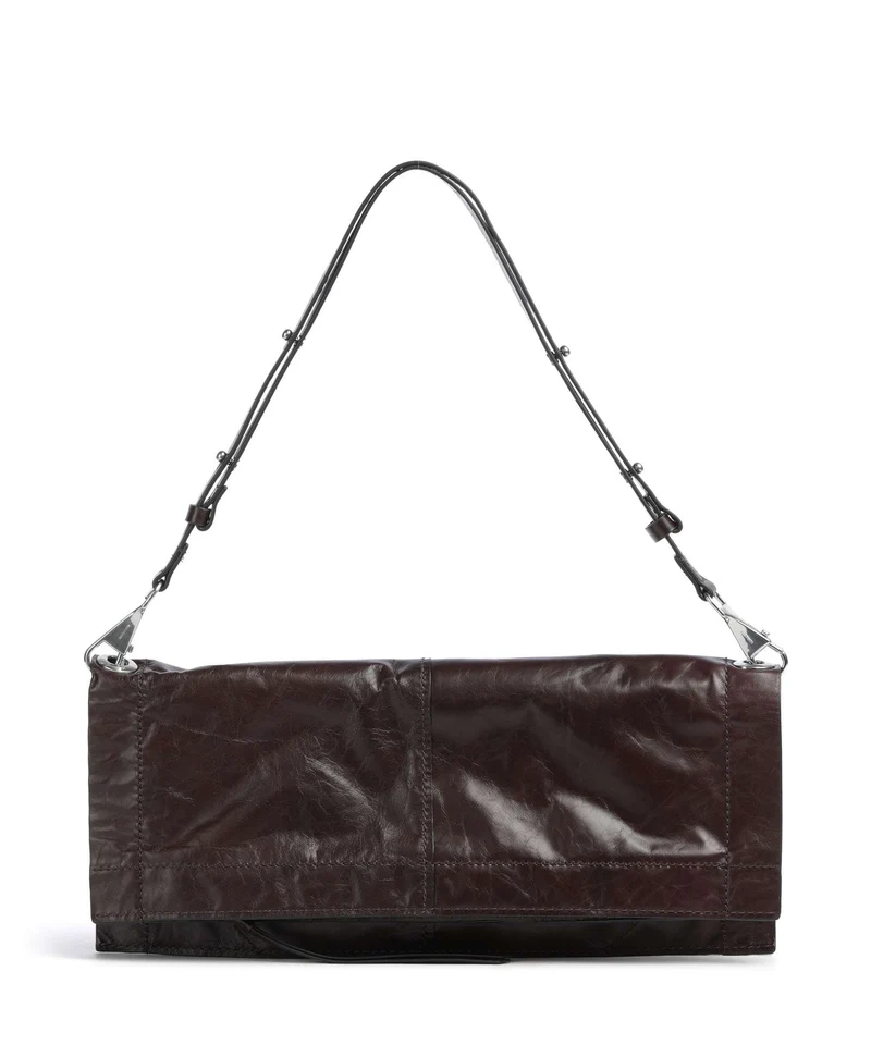 AllSaints Lutece Schultertasche burgundy red