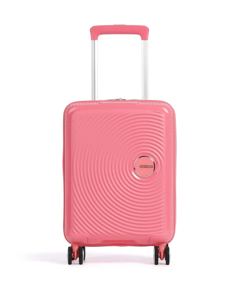 American Tourister Soundbox Mini Kindertrolley sun kissed coral