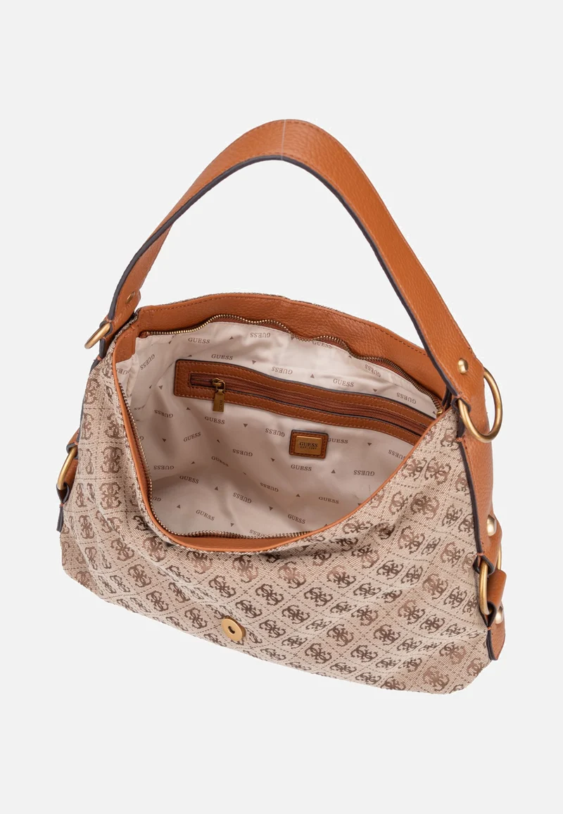 Camden 8180 Latte Logo - Schultertasche