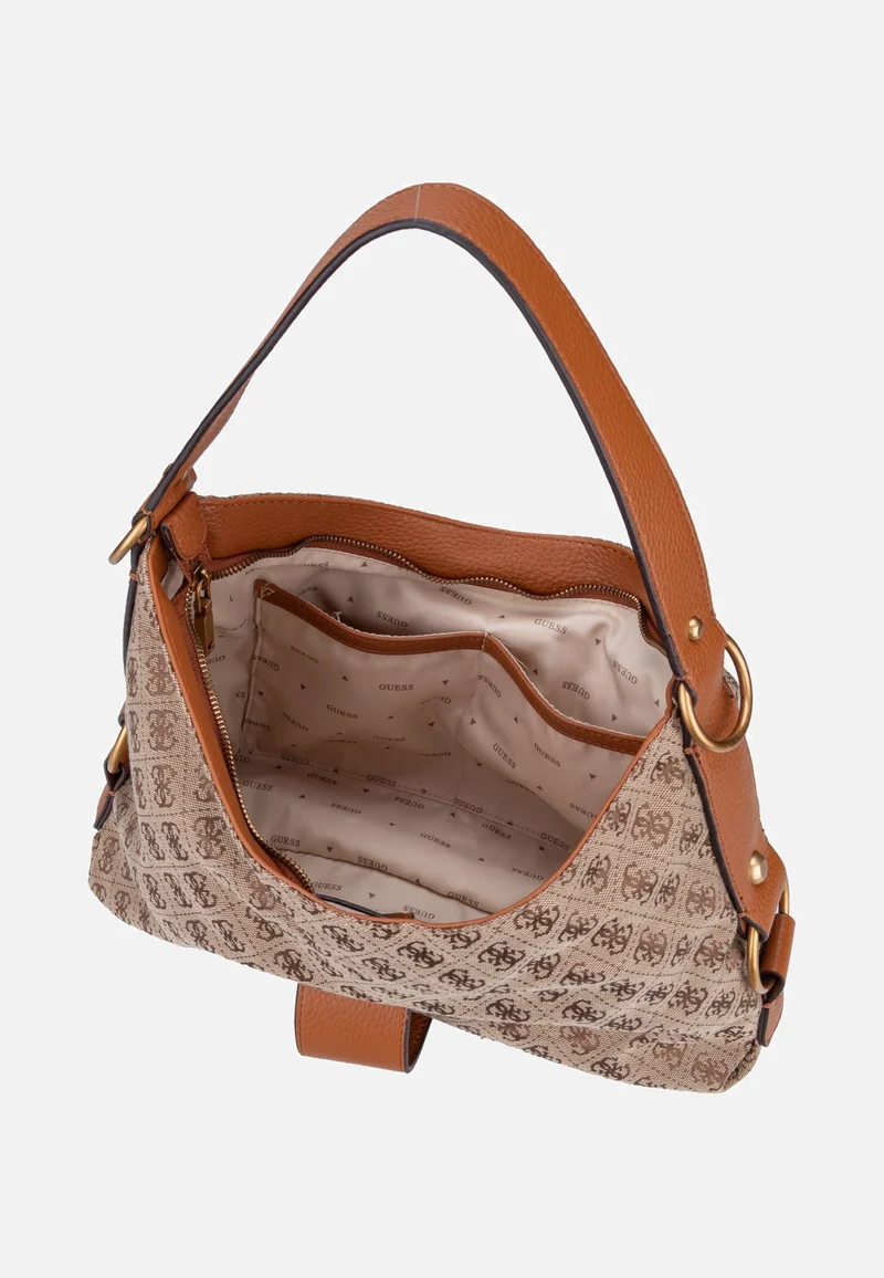 Camden 8180 Latte Logo - Schultertasche