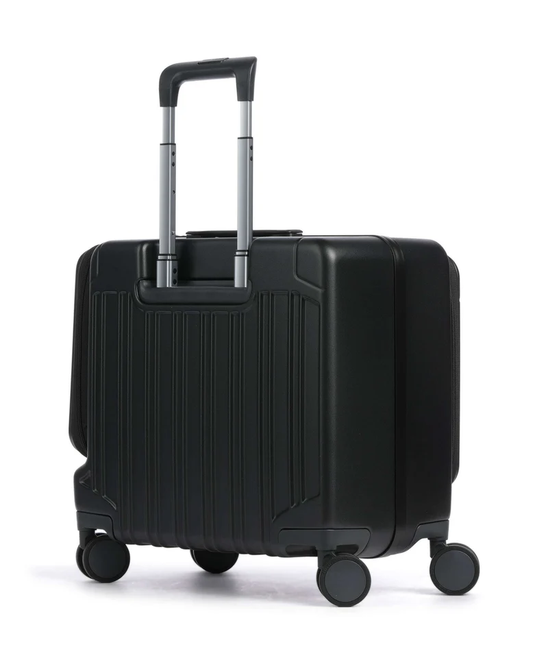 Piquadro 4-Rollen Trolley mat black