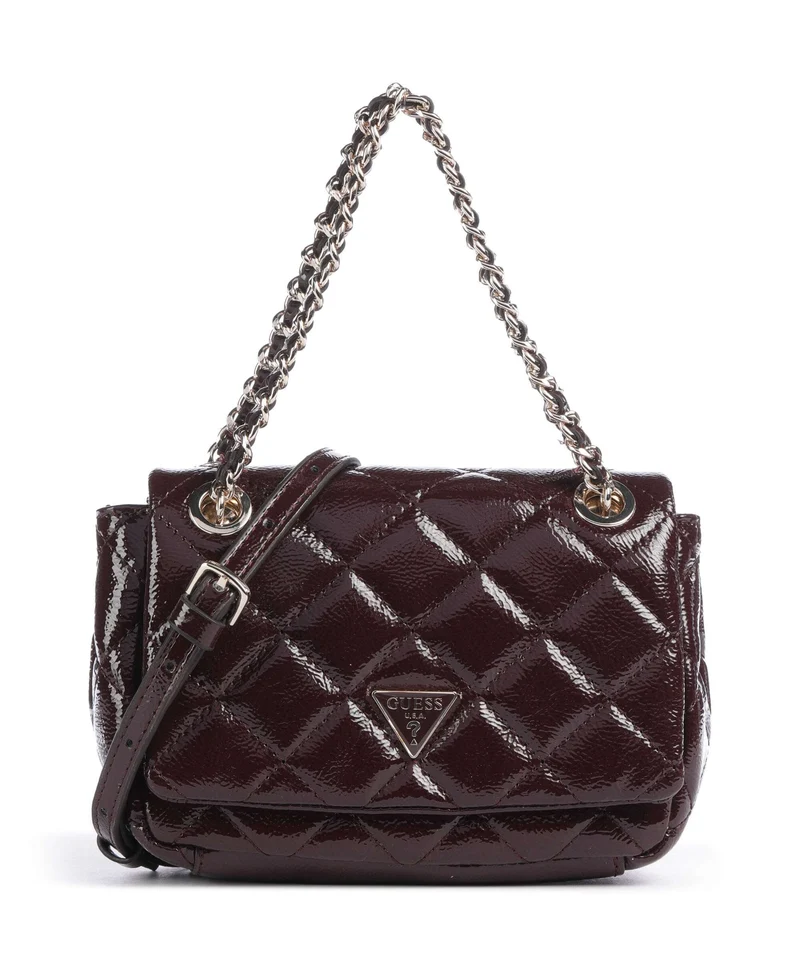 Guess Juliet Mini Umhängetasche burgundy