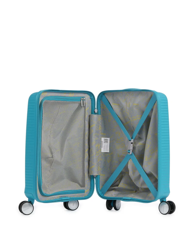 American Tourister Soundbox Mini Kindertrolley deep teal