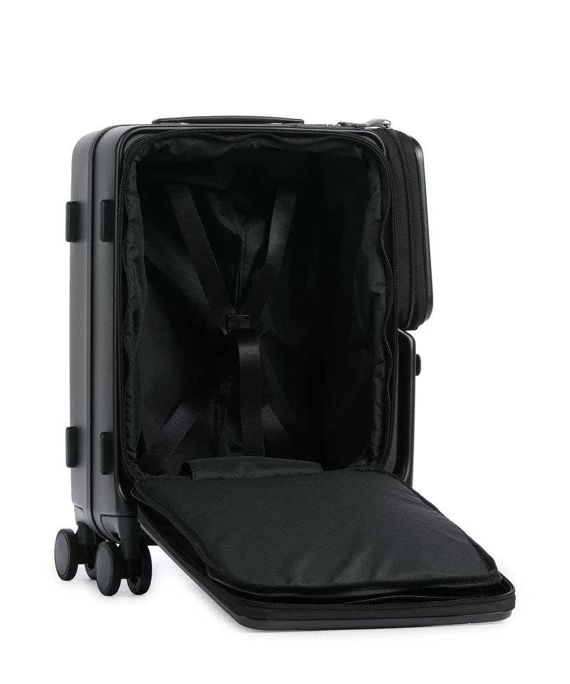 Piquadro 4-Rollen Trolley mat black
