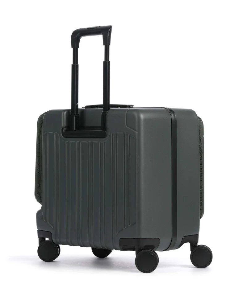 Piquadro 4-Rollen Trolley mat green