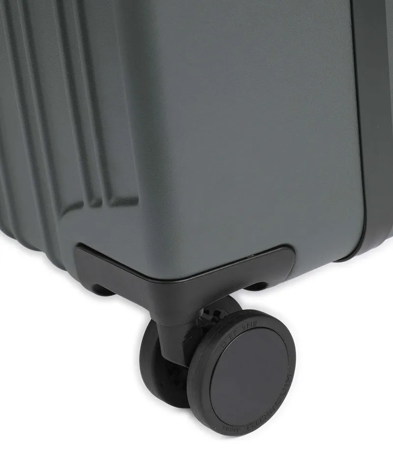 Piquadro 4-Rollen Trolley mat green