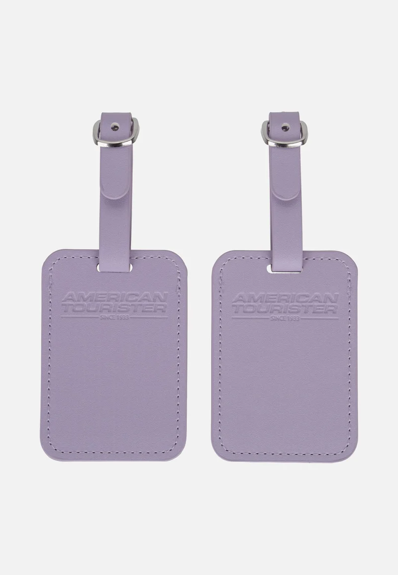Luggage Tag Pack Of 2 Digital Lavender - Gepäckanhänger