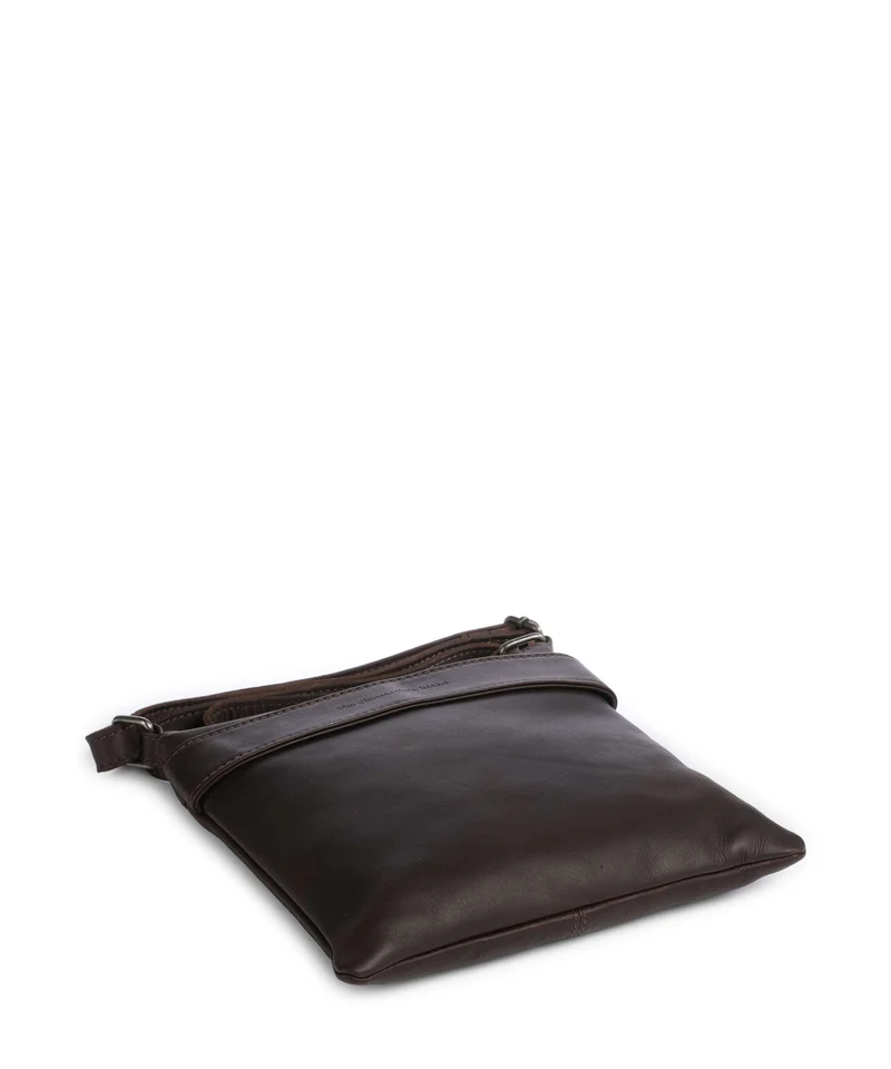 The Chesterfield Brand Wax Pull Up Cow Trenton Umhängetasche brown