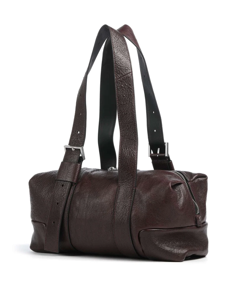 AllSaints Ares Schultertasche burnt umber red/silver