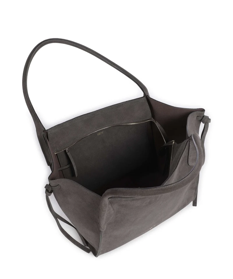 Abro Suede Vibe Big Shopper grey