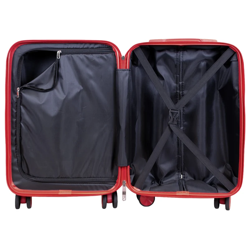 TOLEDO Reisekoffer L– Hartschalenkoffer ABS 4 Rollen