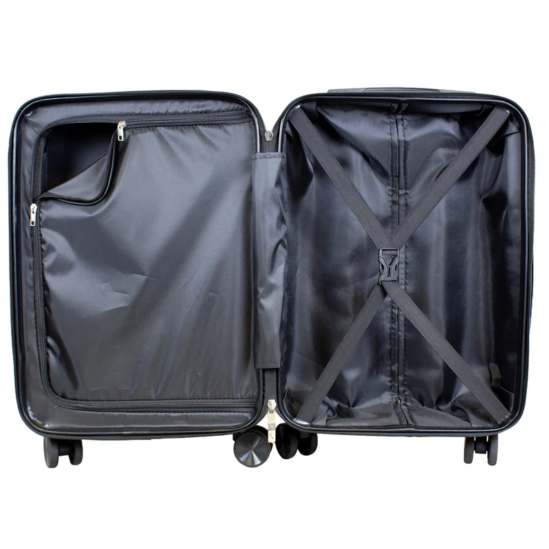 TOLEDO Reisekoffer L– Hartschalenkoffer ABS 4 Rollen
