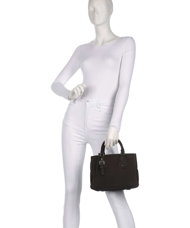Liebeskind Cora Hydro Suede S Handtasche deep soil