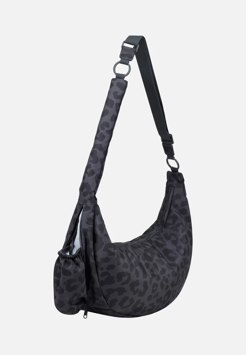 Lou Large Grey Leo - Crossbody Bag
