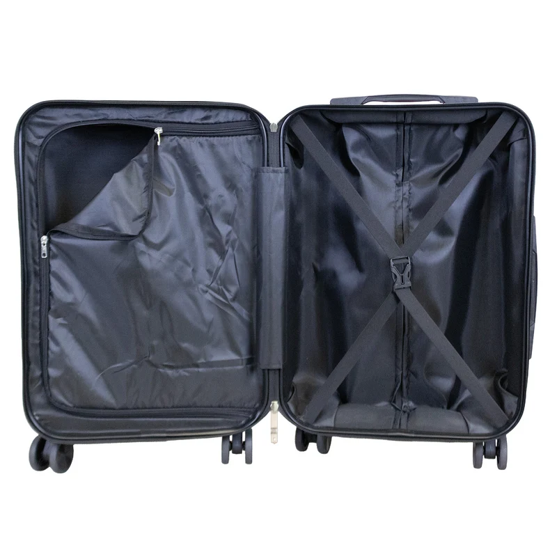 RIGA Reisekoffer L – Hartschalenkoffer ABS & Polycarbonat 4 Rollen