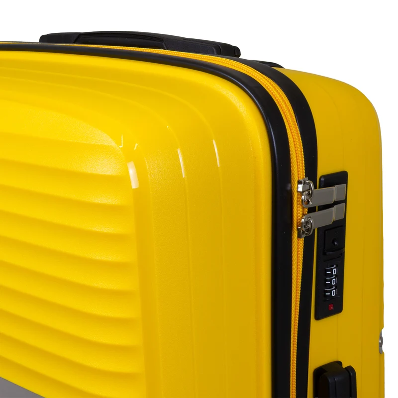 Trento Kabinenkoffer S – Hartschalenkoffer 4 Rollen Handgepäck robust & leicht
