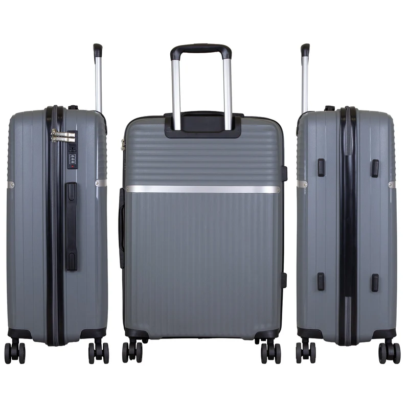 Trento Kabinenkoffer S – Hartschalenkoffer 4 Rollen Handgepäck robust & leicht