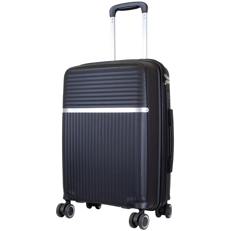 Trento Kabinenkoffer S – Hartschalenkoffer 4 Rollen Handgepäck robust & leicht
