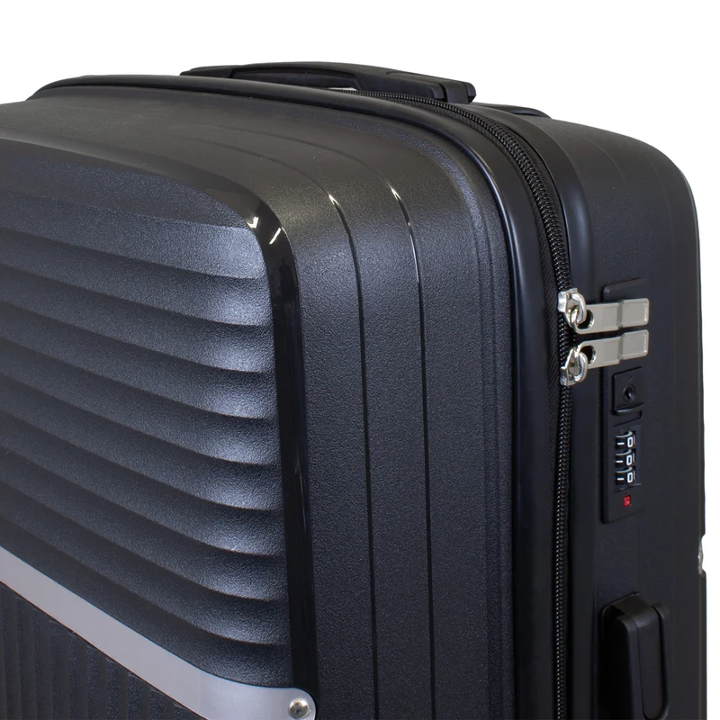 Trento Kabinenkoffer S – Hartschalenkoffer 4 Rollen Handgepäck robust & leicht