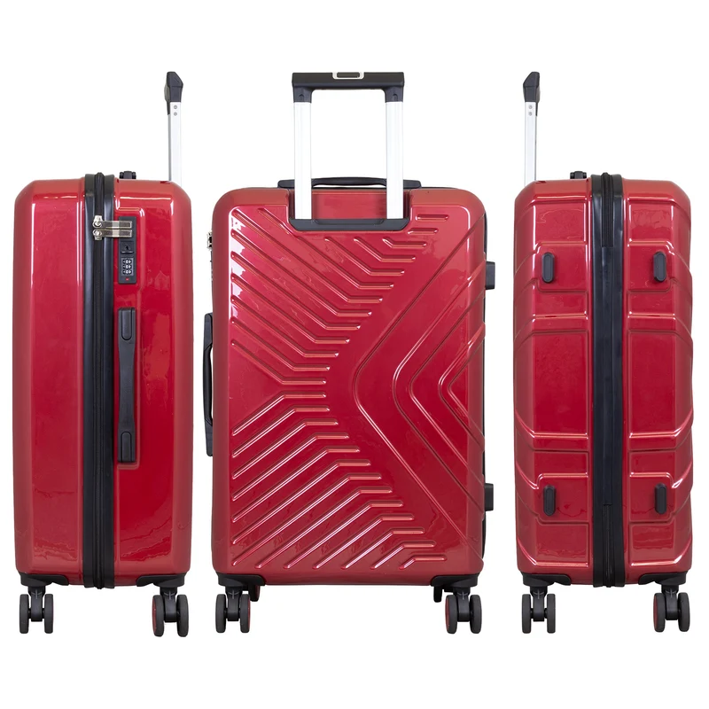BERGAMO Kabinenkoffer S – Hartschalenkoffer ABS/Polycarbonat 4 Rollen Handgepäck