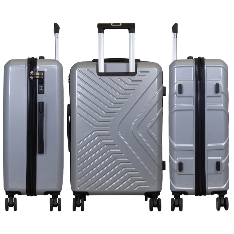 BERGAMO Kabinenkoffer S – Hartschalenkoffer ABS/Polycarbonat 4 Rollen Handgepäck