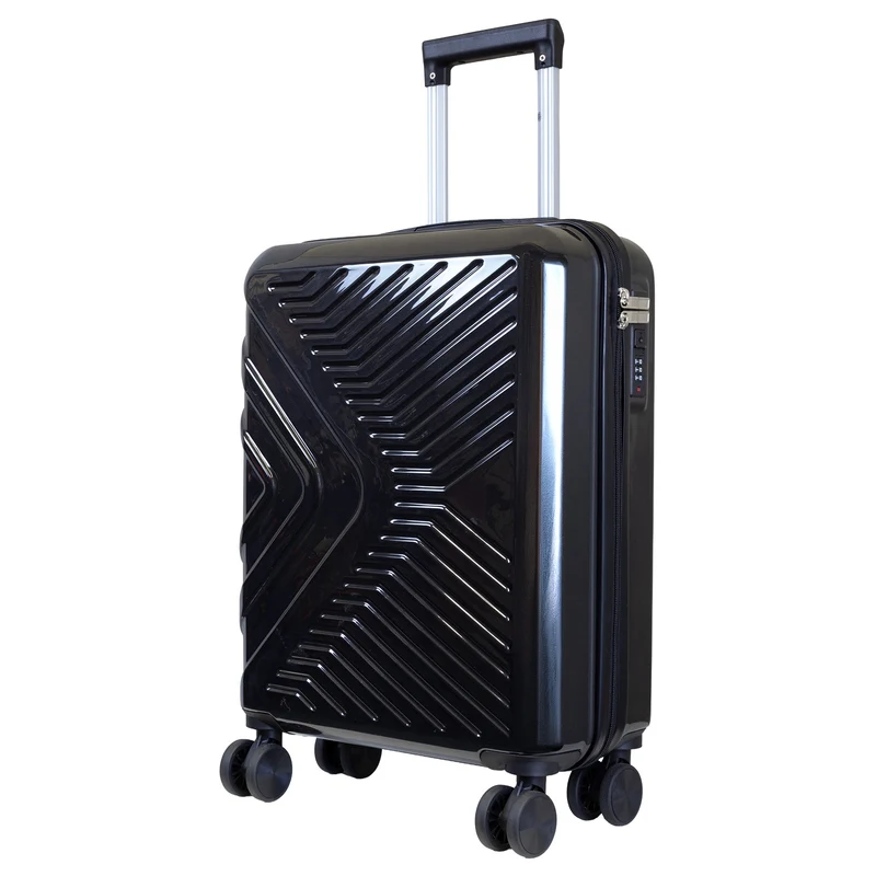 BERGAMO Kabinenkoffer S – Hartschalenkoffer ABS/Polycarbonat 4 Rollen Handgepäck
