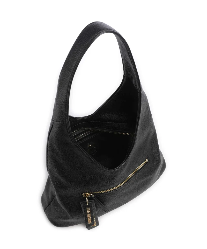 Love Moschino Signature Beuteltasche nero
