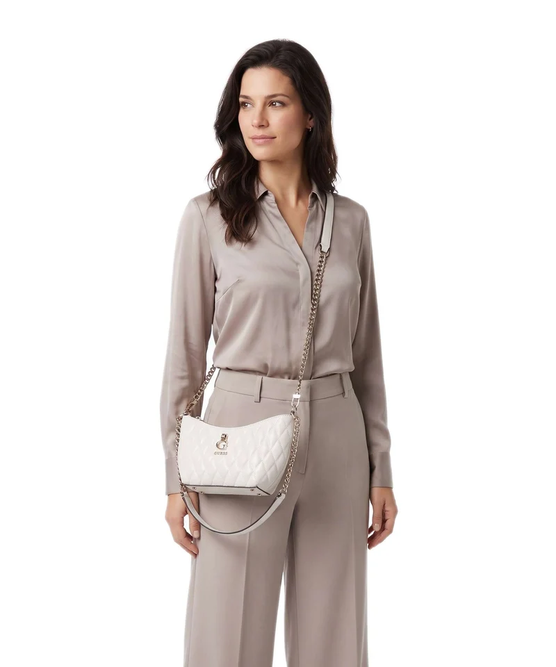 Guess Tamara Schultertasche bone