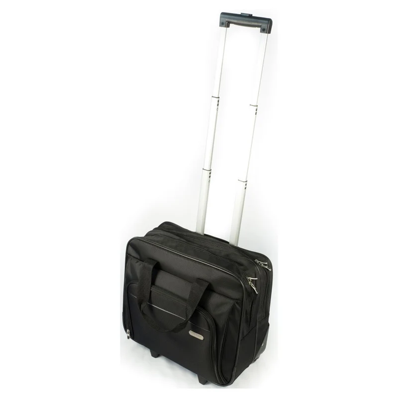 Executive Rollkoffer 15,6" - Schwarz