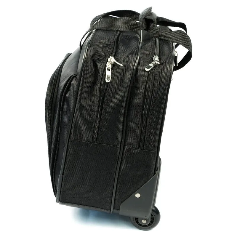 Executive Rollkoffer 15,6" - Schwarz