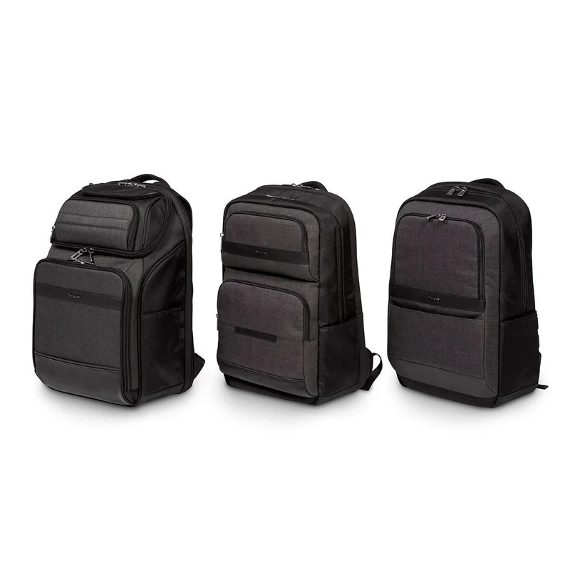 CitySmart 12,5 13 13,3 14 15 15,6" Essential Notebook-Rucksack – Schwarz/Gru