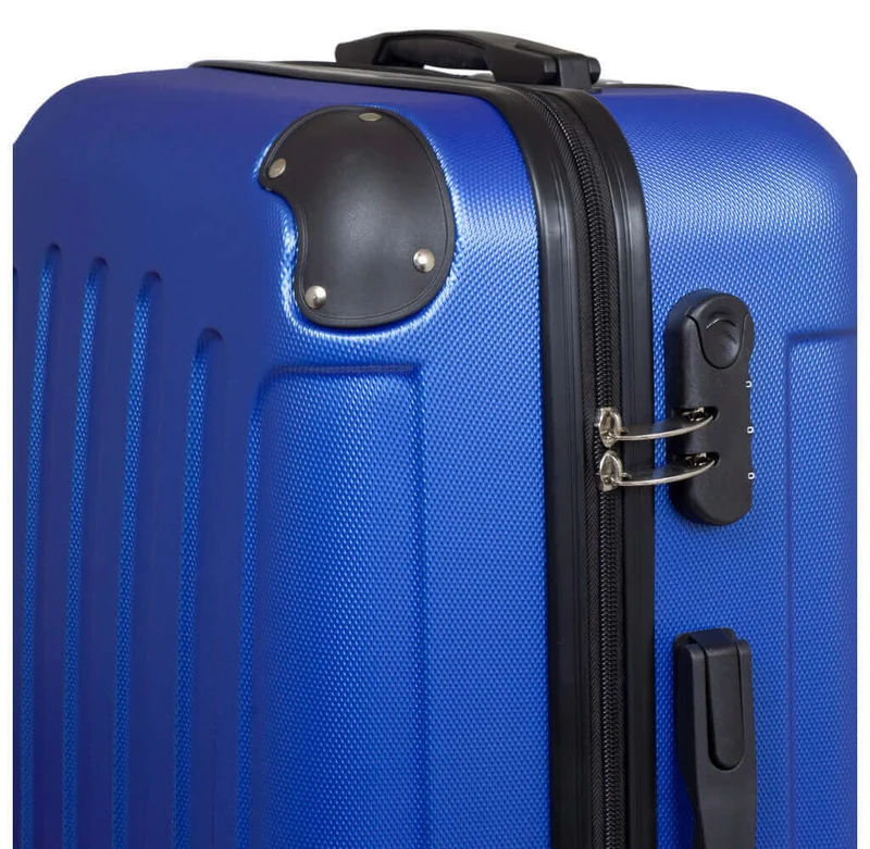 XXL Reisekoffer 87x55x33cm 125 Liter Hartschalenkoffer mit Zahlenschloss