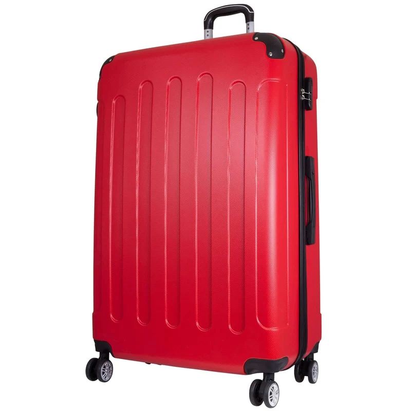 XXL Reisekoffer 87x55x33cm 125 Liter Hartschalenkoffer mit Zahlenschloss