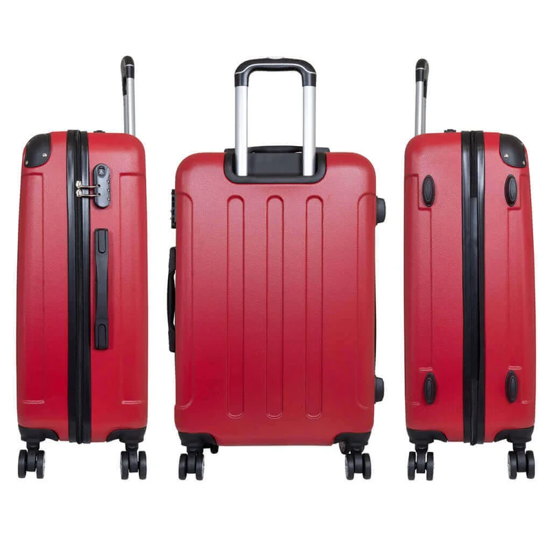 XXL Reisekoffer 87x55x33cm 125 Liter Hartschalenkoffer mit Zahlenschloss