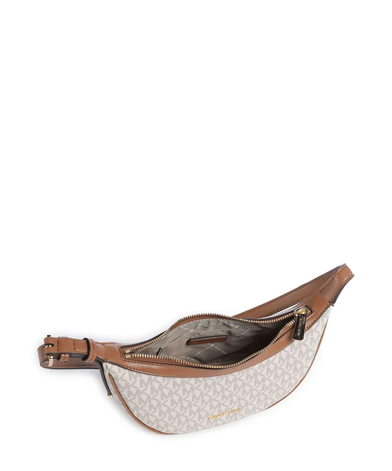Michael Kors Skye Medium Umhängetasche vanilla/acorn
